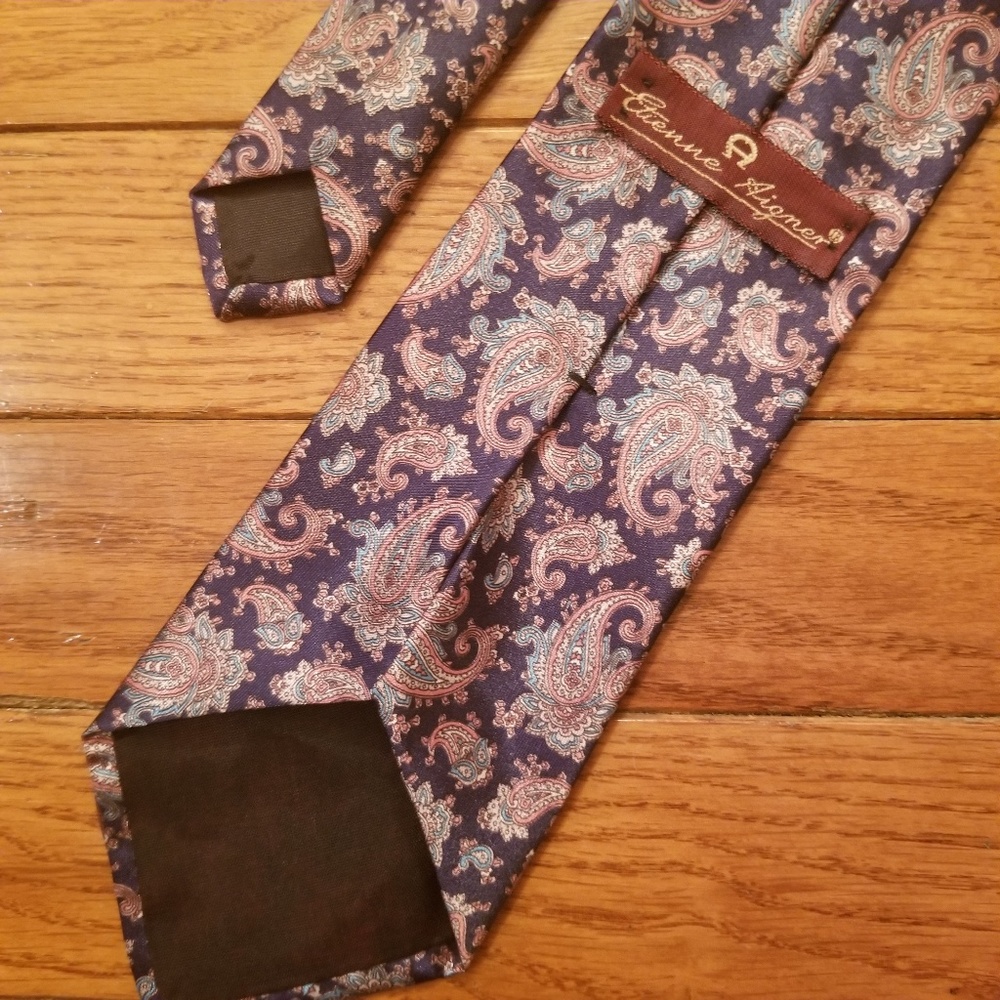 Vintage Designer Etienne Aigner Dress Tie